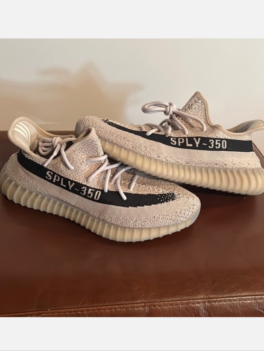 Adidas Yeezy SPLY- 350 V2 Boost Granite Size US 9 1/2 Lace Up